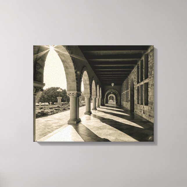 Stanford Hallway Canvas Print (Front)