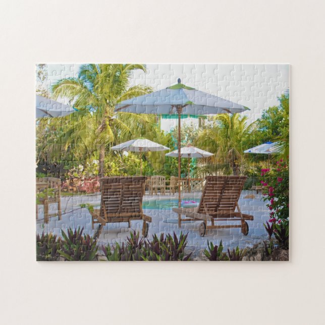 Staniel Cay Bahamas. Puzzle (Horizontal)