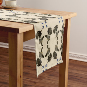 Stanley (Cooper's) Hawk Audubon's Birds of America Short Table Runner