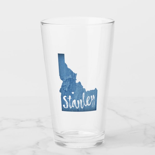 Stanley Idaho Wood Grain Glass (Front)