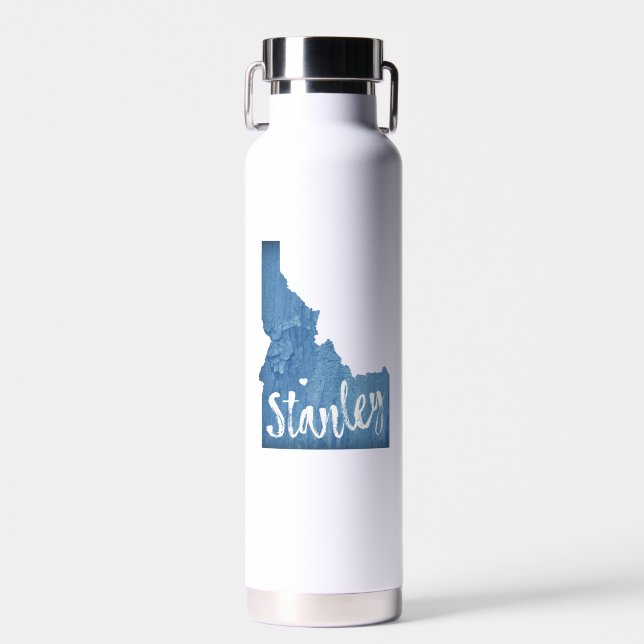 Stanley Idaho Wood Grain Water Bottle (Front)