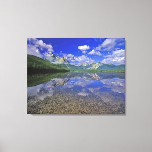 Stanley Lake in the Sawtooth Mountains of Idaho Canvas Print