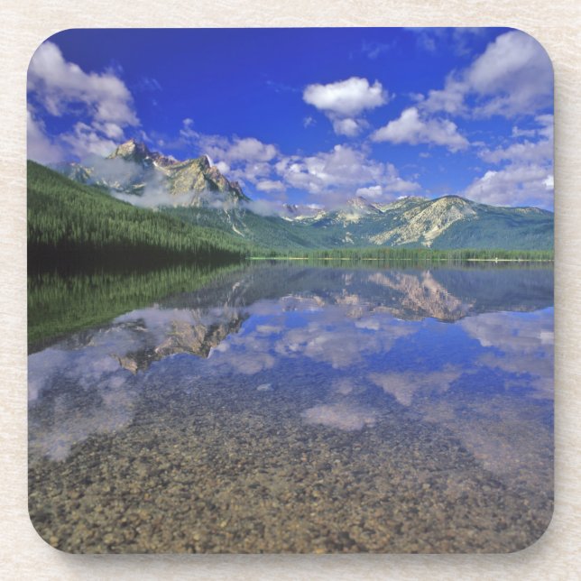Stanley Lake in the Sawtooth Mountains of Idaho Coaster (Front)