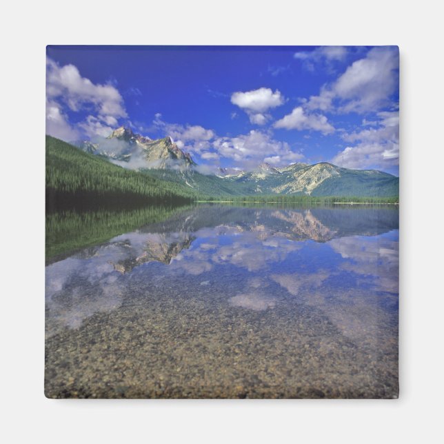 Stanley Lake in the Sawtooth Mountains of Idaho Magnet (Front)