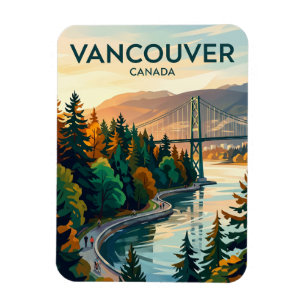 Stanley Park Canada Magnet