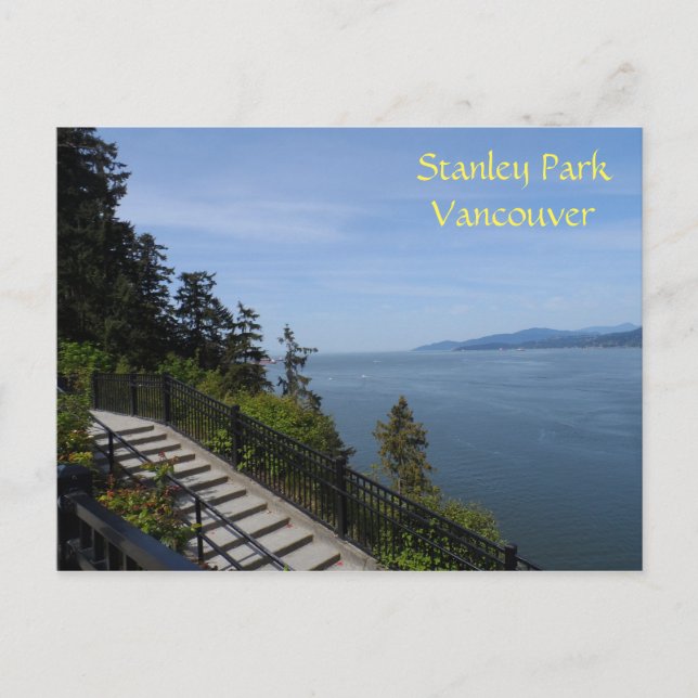 Stanley Park, Vancouver, BC Postcard (Front)