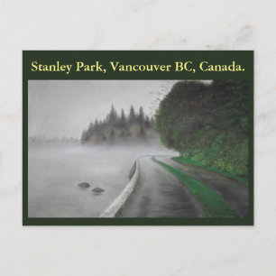 Stanley Park, Vancouver BC. Postcard