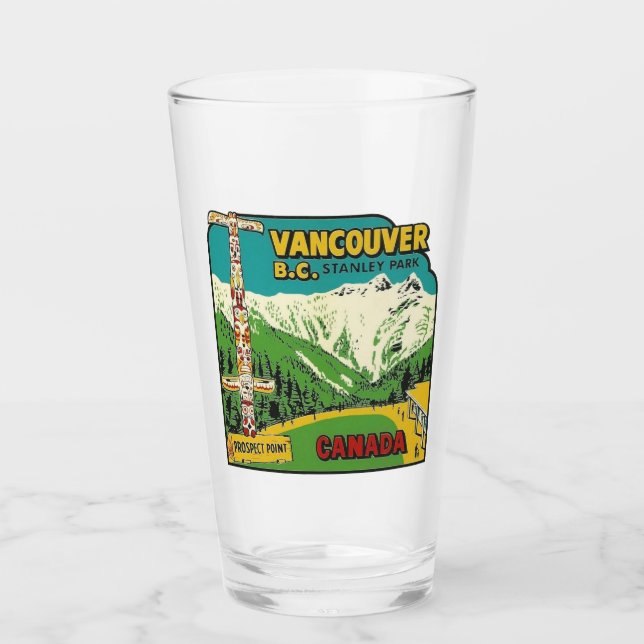  Stanley Park Vancouver- Pint Glass (Front)