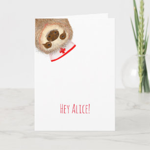 Stanley sloth personnalisé obtenir bientôt carte