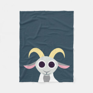 Stanley the Goat Fleece Blanket