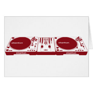 Stanton DJ Setup - Disc Jockey Music DJing Deck