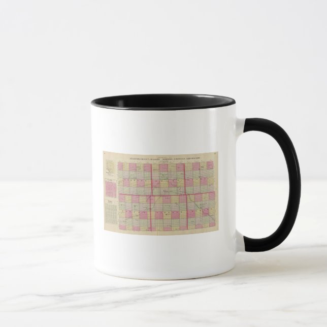 Stanton, Grant, Haskel, Morton, Stevens, Kansas Mug (Right)