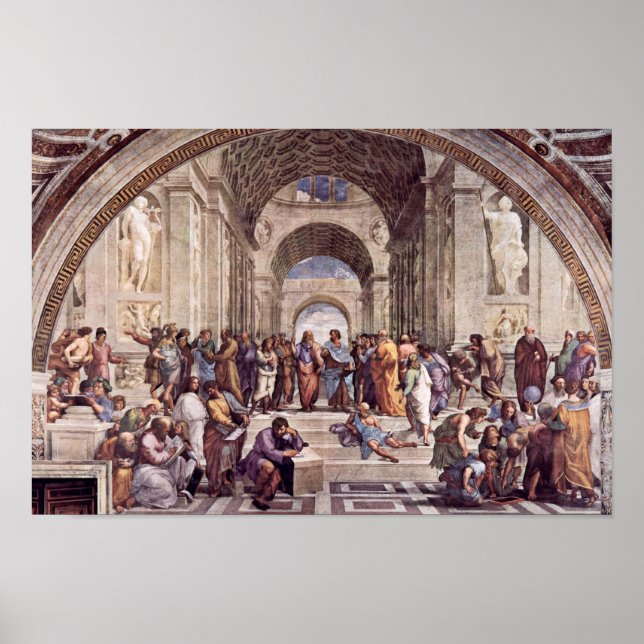 Stanza Della Signatura In The Vatican For Pope Jul Poster (Front)