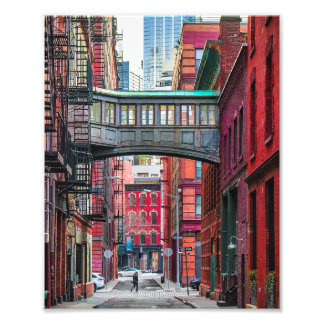 Staple Street Bridge Photo Print