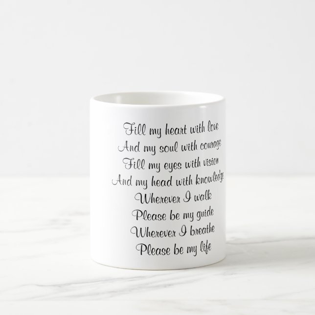 Staples Ralph prayer Magic Mug (Center)
