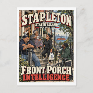 Stapleton Front Porch Intelligence Postcard
