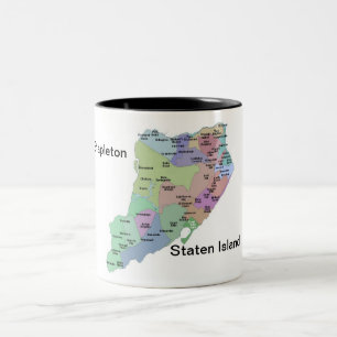 Stapleton, Staten Island ~ Two Tone Mug