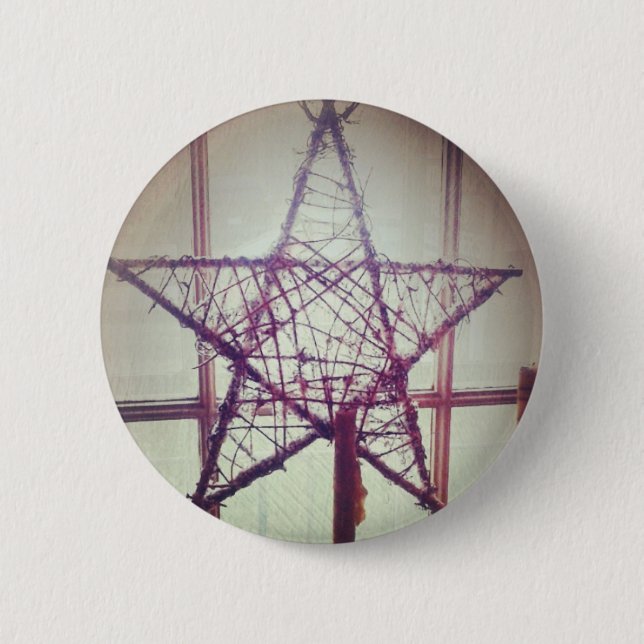 Star 2 Inch Round Button (Front)