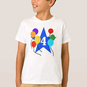 Star 4th Birthday T-Shirt