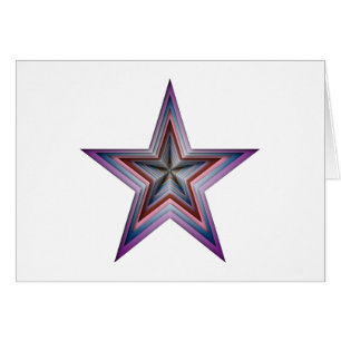 star abstract geometric art