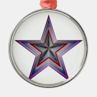 star abstract geometric art metal ornament