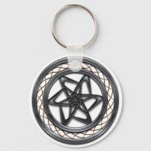 Star Abstract Keychain