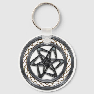 Star Abstract Keychain