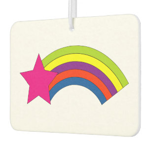 Star and Rainbow Air Freshener