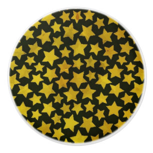 Star background ceramic knob