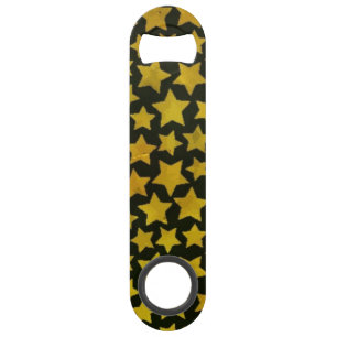 Star background speed bottle opener