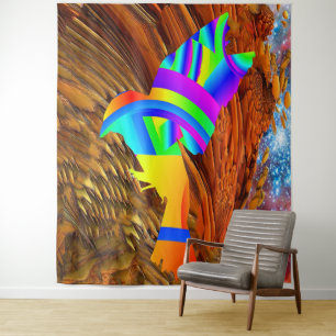 Star Bird Tapestry