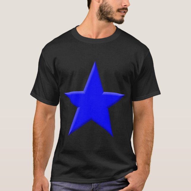 Star - Blue T-Shirt (Front)