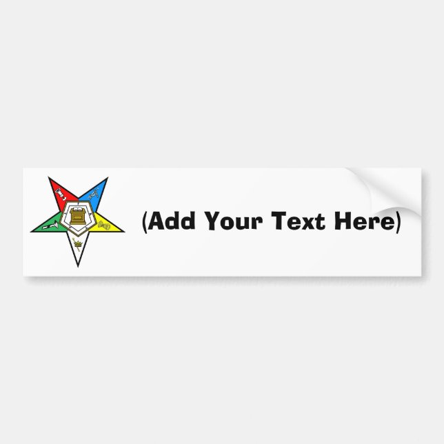 Star Bumper Sticker (Front)