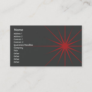 Star - Business Card