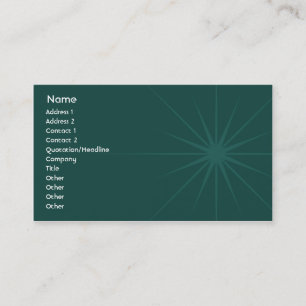 Star - Business Card