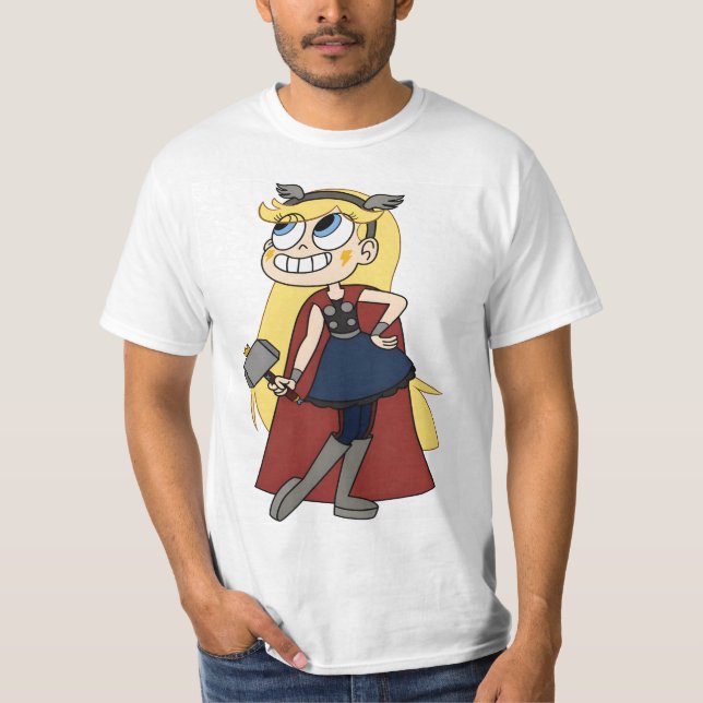Star Butterfly cute T-Shirt (Front)