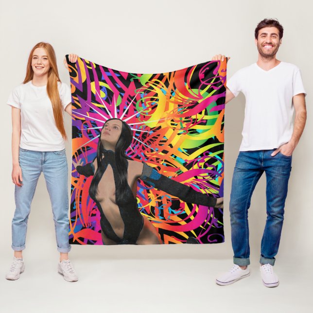 Star Butterfly Fleece Blanket (In Situ)