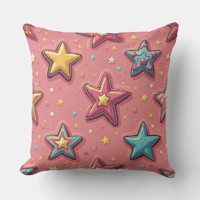Star candy cushion (Front)