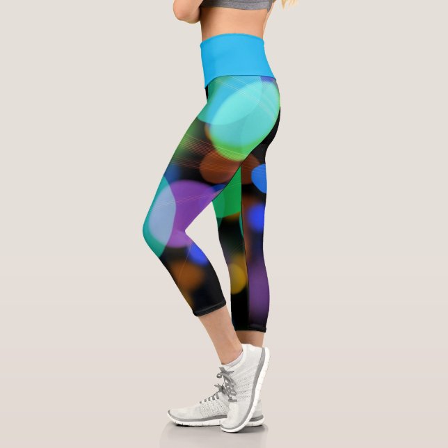 Star  capri leggings (Left)