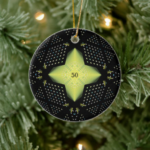 Star Ceramic Ornament