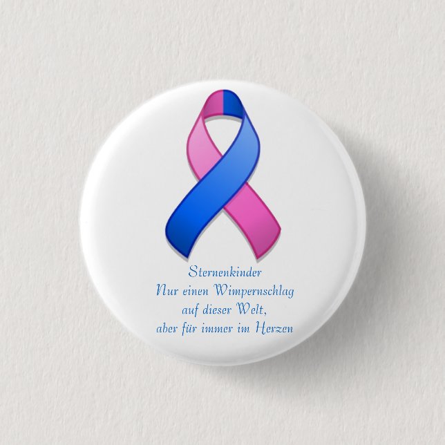 star child 1 inch round button (Front)