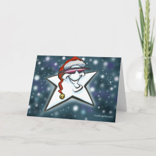 Star Christmas Card