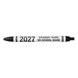 Star Class of 2027 Graduation  Black Ink Pen