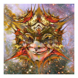 Star Clown Photo Print