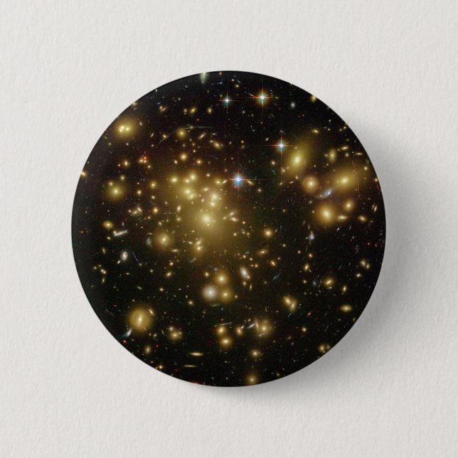 Star Cluster 2 Inch Round Button (Front)