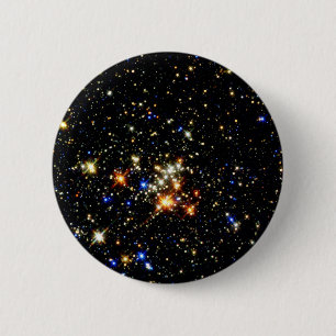 Star Cluster 2 Inch Round Button