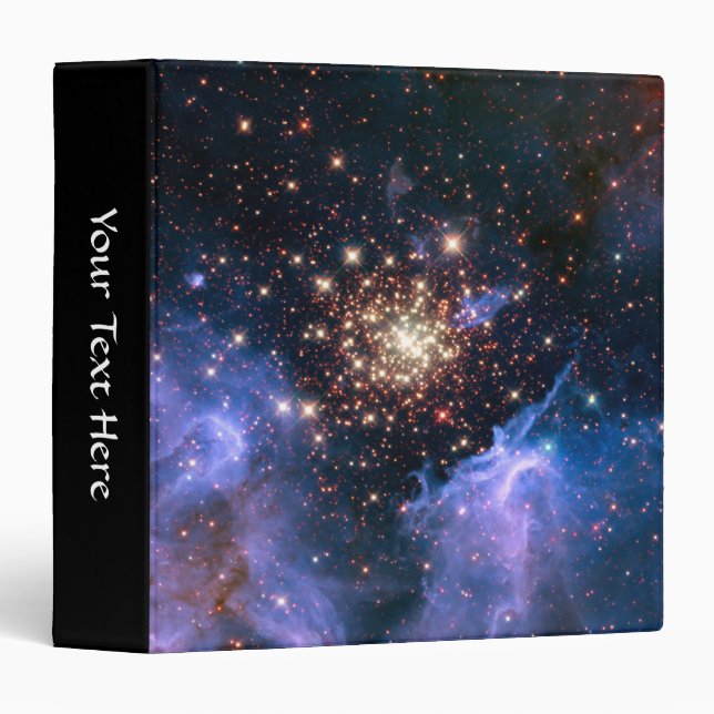 Star Cluster NGC 3603 (Hubble) Binder (Front/Spine)