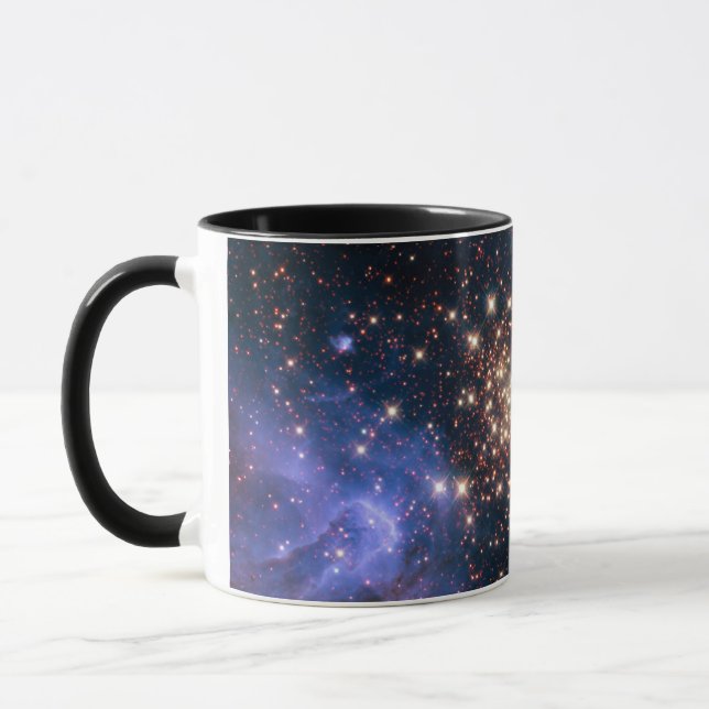 Star Cluster NGC 3603 (Hubble) Mug (Left)