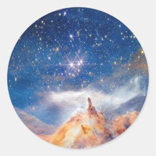 Star Cluster Pismis 24 Classic Round Sticker