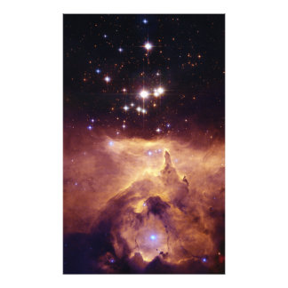 Star Cluster Pismis 24 in Emission Nebula NGC 6357 Photo Print